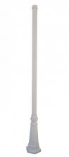 Trans Globe 4099 WH - Downtown 90-In. Outdoor Pole Base